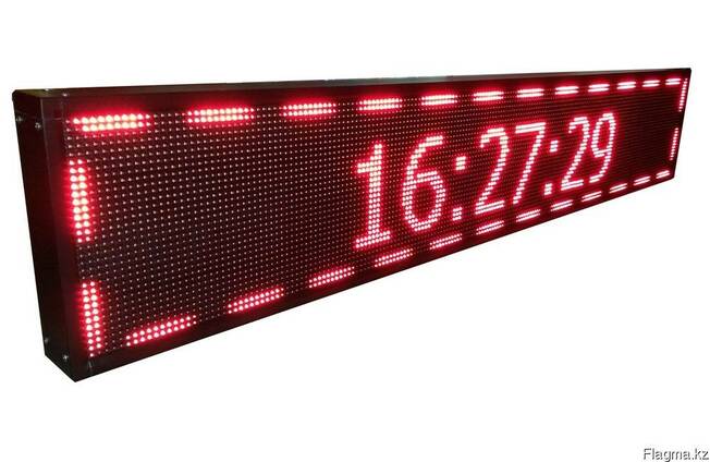 Изготовление бегущей строки - электронное табло 32 на 192 см