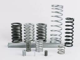 Изготовление пружин: сжатие; кручение; растяжение, Размеры: 3.6х34.4х375… в Павлодаре