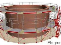Изготовление вертикальных резервуаров