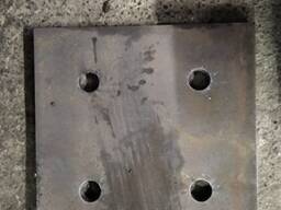 Изготовление закладных деталей Пластина с отверстиями