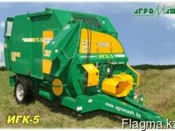 Измельчитель рулонов грубых кормов ИГК-5