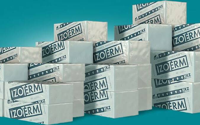 Реализация минерального утеплителя Izoterm