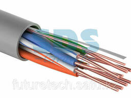Кабель UTP PROconnect 4PR 24AWG, CCA, CAT5e, PVC, серый. ..