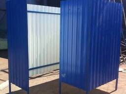 Кабинка пляжная из профнастила 1900 мм, в ассортименте в Уральске