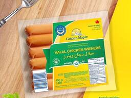 Канадские сосиски. Golden Maple (Halal), Original.