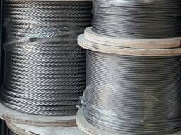 Канат ГОСТ 3069-80 светлый; черный; оцинкованный, Диам. : 2,2-56 мм в Шымкенте