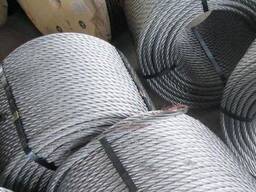 Канат ГОСТ 3071-80 оцинкованный; светлый, Диам. : 5-15,5 мм в Шымкенте