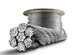 Канат ГОСТ 3089-80 D= 11,5-64,5 мм, оцинкованный; светлый в Павлодаре