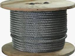 Канат ГОСТ 7668-80 светлый; черный; оцинкованный, Диам. : 6,3-72 мм в Шымкенте