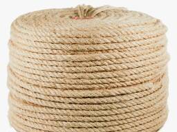 Сизалевый канат, D= 5-88 мм, Стандарт: ГОСТ 30055-93 в Алматы