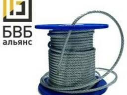 Канат стальной 8,1 - 23,5 ГОСТ 7668-80 оцинкованный смазка А