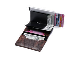 Кардхолдер для карт удо "Croco"/Бокс/Картхолдер/Kaspi RED/Рассрочка