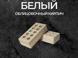 Кирпич облицовочный рваный полуторный пустотелый одинарный полонтелый - фото 3