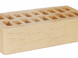 Кирпич облицовочный слоновая кость одинарный Береста М-150 БКЗ