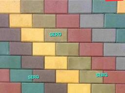 Кирпичик вибропрессованная-прессованная брусчатка