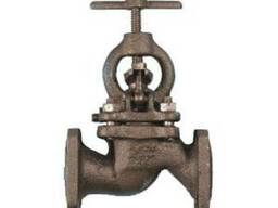 Клапан запорный проходной фланцевый