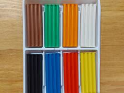 Классический детский Пластилин "Луч Zoo" 8 цветов. Сделано в