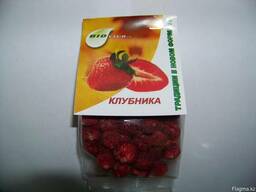 Клубника вакуумной сушки, BioClub, упаковка 50г