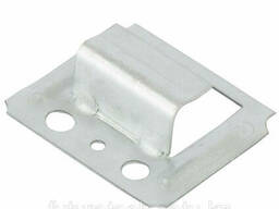 Кляймер №8, оцинкованный, без гвоздя 100 шт  Сибртех