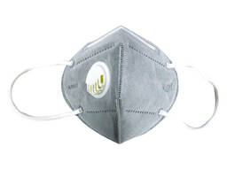 KN 95 серый. Респираторы. Маска лицевая.