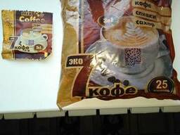 Кофе в пакетиках 3 в одном