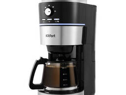 Кофеварка капельного типа Kitfort KT-737 Black/Silver