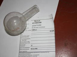 Колба круглодонная, т/ст без шлифа 100 мл