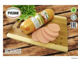 Колбаса вареная, сосиски, сардельки ТМ "Руслан"