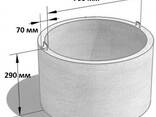 Железобетонные стеновые кольца, крышки, днища для септика КС, ПП, ПН - фото 3