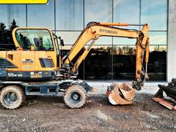 Колесный экскаватор HYUNDAI ROBEX 55W-9A