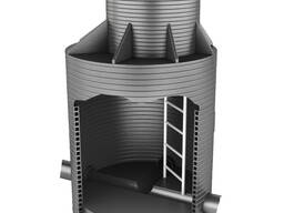 Колодец пластиковый Назнач: канализационный; кабельный…, Диам: 110-2400 мм в Актобе
