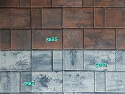 КОЛОРМИКС брусчатка вибропрессованная-прессованная