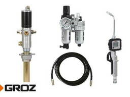 Комплект: пневматический насос 3:1, пистолет со счетчиком, шланг и воздушный фильтр