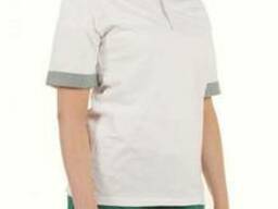 Комплект женский - футболка поло брюки