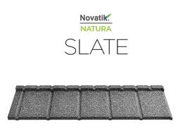 Композитная черепица Novatik Natura Slate Graphite Grey