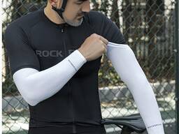 Компрессионные Нарукавники RockBros Рукава для бега, вело. Налокотники