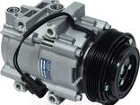 Компрессор кондиционера на Hyundai R220LC, 11Q6-90040. - фото 1