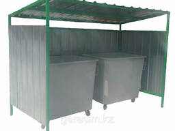 Контейнерная площадка для мусорных контейнеров ТБО