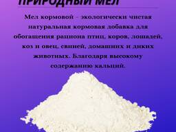 Природный мел порошок. Карбонат кальции 98%