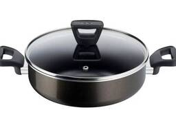 Короткая кастрюля Tefal C38471 Titanyum 2x Xl, 26 см