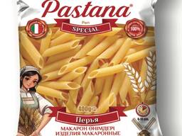 Короткорезанные макароны Pastana оптом из Казахстана