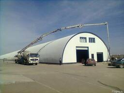 Арочные ангары под СТО