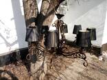 Кованная люстра для большой комнаты - photo 3