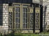 Кованые ворота и калитка " Цезарь"- 300.000. - фото 1