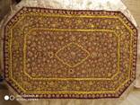 Ковер из индии вышитый полудрагоценными камнями - фото 3