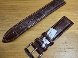 Кожаный Ремешок Зауженный на наручные часы. Ремешки Кожаные. Из кожи.