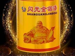 Краска нитро эмаль Золото Будды 300 гр