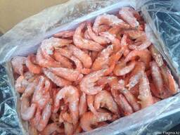 Креветки очищенные и неочищенные