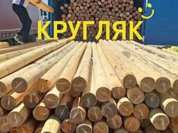 Кругляк, жерди