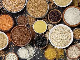 Крупы в ассортименте